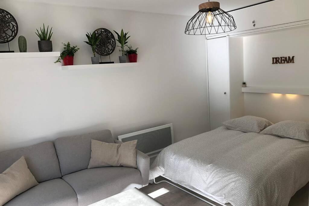 Grand Studio Cabine 30 M² Centre Ville, Refait A Neuf Pour Vous ! Climatise La Grande-Motte Exterior foto