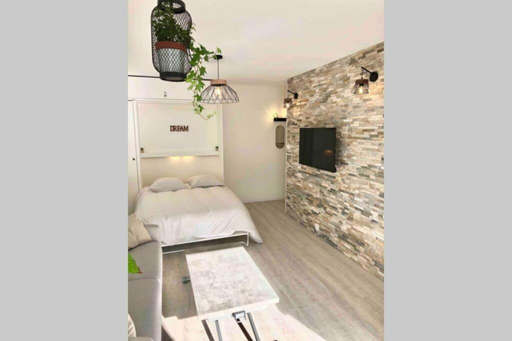 Grand Studio Cabine 30 M² Centre Ville, Refait A Neuf Pour Vous ! Climatise La Grande-Motte Exterior foto
